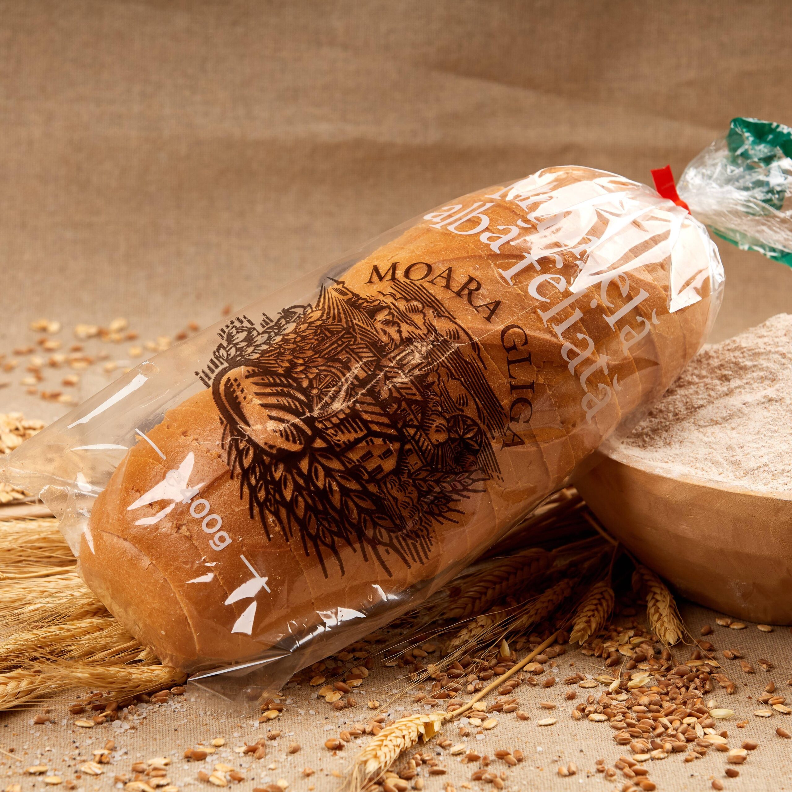 Franzela alba feliata 400 gr Moara Gliga Piatra Neamt