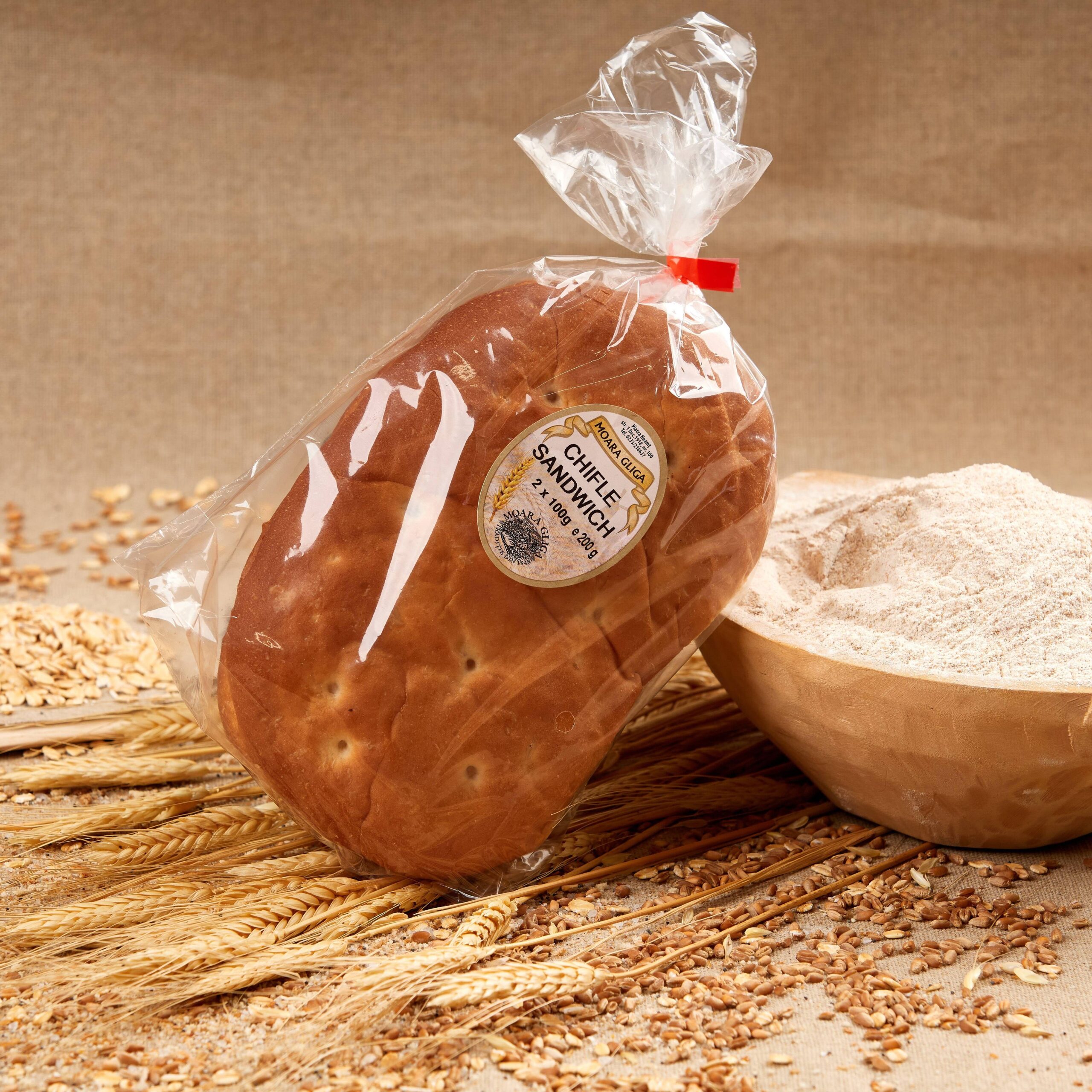 Chifle Sandwich 2x100 gr Moara Gliga Piatra Neamt