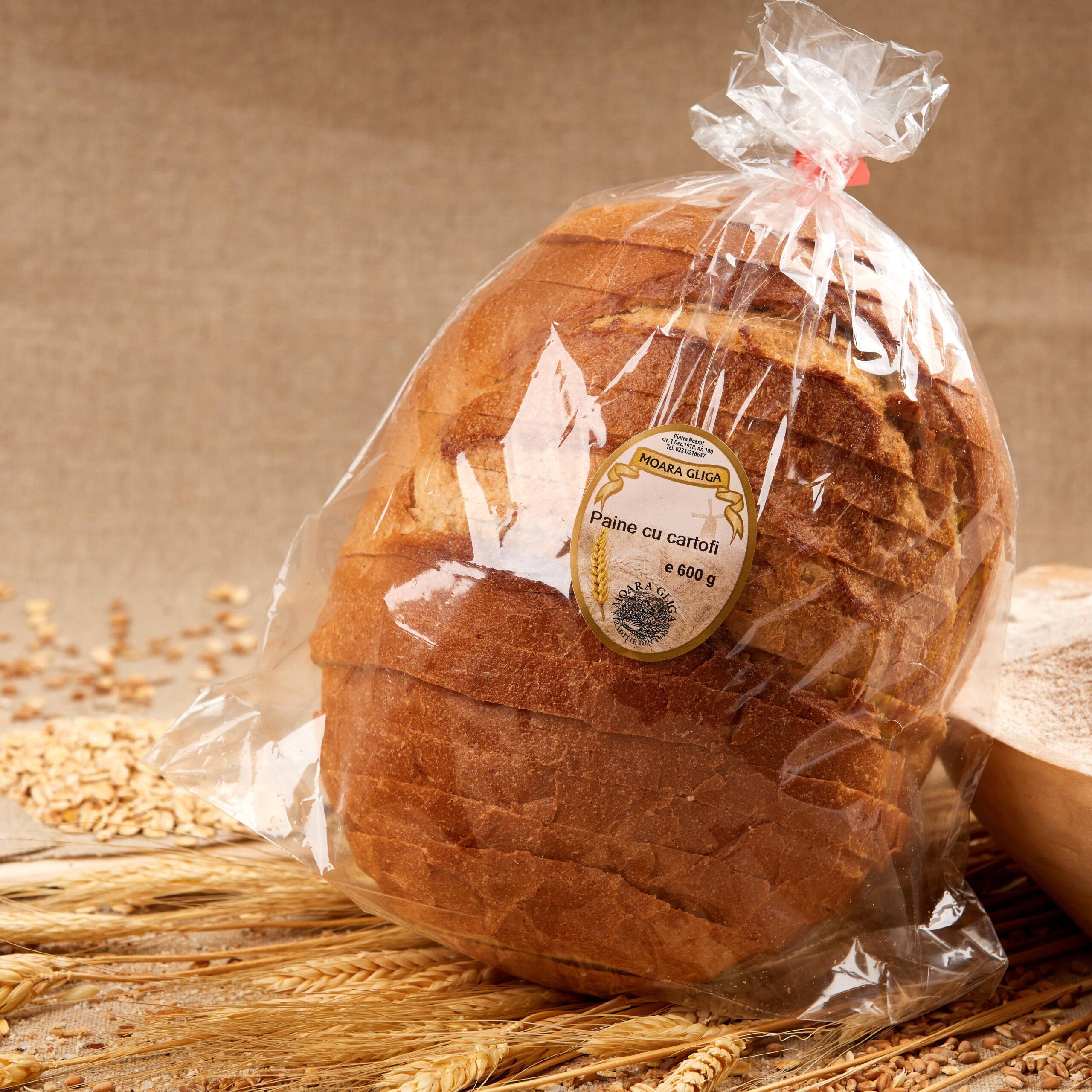 Paine cu cartofi 600 gr Moara Gliga Piatra Neamt