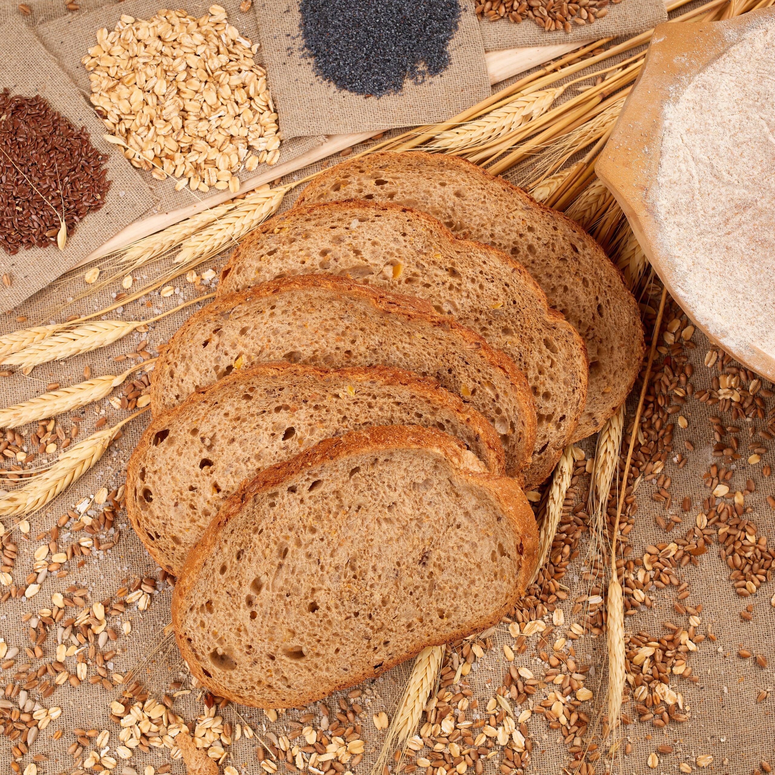 Rotundă românească multicereale cu maia (500 g) - Image 2