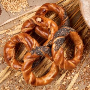 Covrigi cu mac și sare (80 g) Moara Gliga Piatra Neamt 2