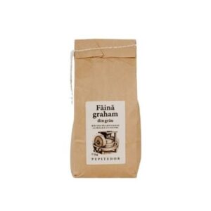 Făina GRAHAM din GRÂU măcinată la moară cu pietre 1 kg
