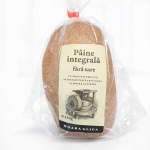 Paine fara sare Moara Gliga cu maia naturala si faina macinata la moara cu pietre
