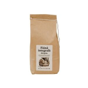 Faina integrala de grau macinata la moara cu pietre