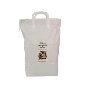Făina INTEGRALĂ din GRÂU măcinată la moară cu pietre 5 kg