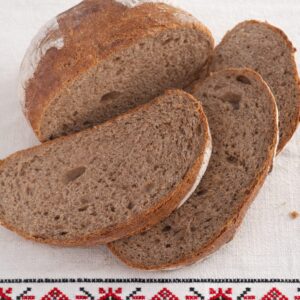 Paine Romana cu faina macinata la moara cu pietre si maia naturala